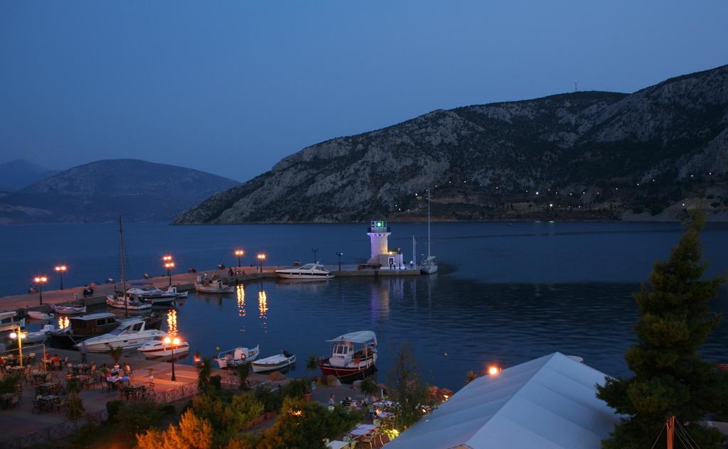 Iridanos Hotel Antikyra Exterior foto