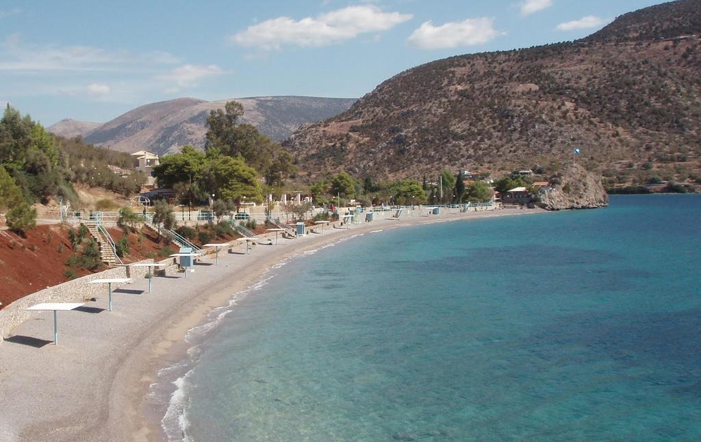 Iridanos Hotel Antikyra Exterior foto
